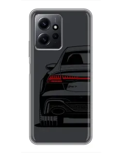 Чохол для Xiaomi Redmi Note 12 з картинкою «Задня частина Audi — арт»