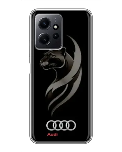 Чохол для Xiaomi Redmi Note 12 з картинкою «Графіка — пантера та Audi» Чохол для Xiaomi Redmi Note 12 з картинкою «Графіка — пантера та Audi»