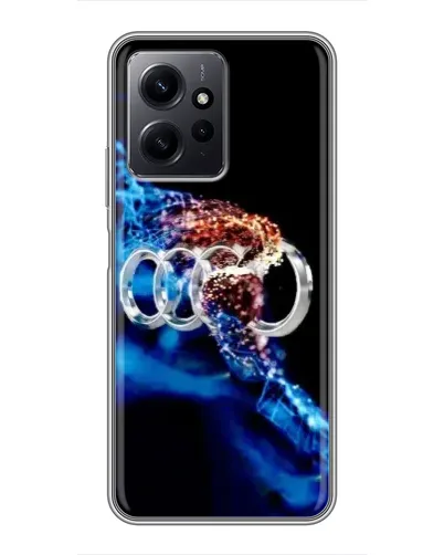 Чохол для Xiaomi Redmi Note 12 з картинкою «Енергія лого Audi» Чохол для Xiaomi Redmi Note 12 з картинкою «Енергія лого Audi»