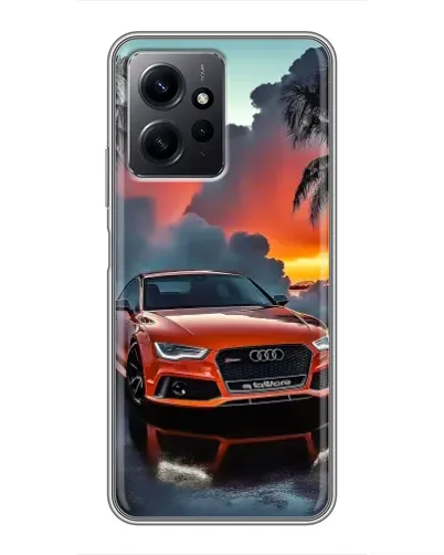Чохол для Xiaomi Redmi Note 12 з картинкою «Audi — захід сонця» Чохол для Xiaomi Redmi Note 12 з картинкою «Audi — захід сонця»