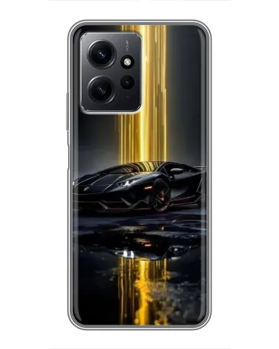 Чохол для Xiaomi Redmi Note 12 з картинкою «Нічний Lamborghini драйв» Чохол для Xiaomi Redmi Note 12 з картинкою «Нічний Lamborghini драйв»