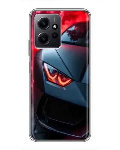 Чохол для Xiaomi Redmi Note 12 з картинкою «Lamborghini червоне сяйво» Чохол для Xiaomi Redmi Note 12 з картинкою «Lamborghini червоне сяйво»