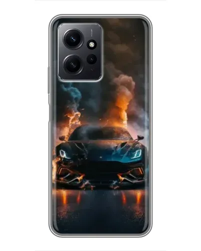 Чохол для Xiaomi Redmi Note 12 з картинкою «Lamborghini димна естетика» Чохол для Xiaomi Redmi Note 12 з картинкою «Lamborghini димна естетика»
