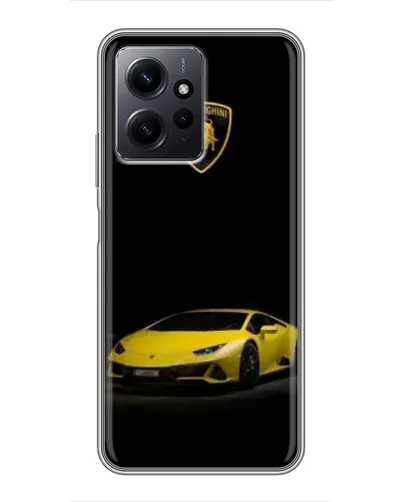 Чохол для Xiaomi Redmi Note 12 з картинкою «Lamborghini жовтий акцент» Чохол для Xiaomi Redmi Note 12 з картинкою «Lamborghini жовтий акцент»
