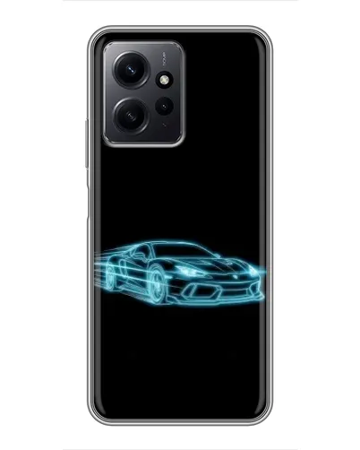 Чохол для Xiaomi Redmi Note 12 з картинкою «Неоновий контур Lamborghini» Чохол для Xiaomi Redmi Note 12 з картинкою «Неоновий контур Lamborghini»