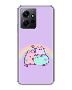 Чехол для Xiaomi Redmi Note 12 с картинкой «Радужные Пушины» Чехол для Xiaomi Redmi Note 12 с картинкой «Радужные Пушины»