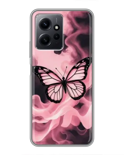 Чехол для Xiaomi Redmi Note 12 с картинкой «Бабочка в дыму» Чехол для Xiaomi Redmi Note 12 с картинкой «Бабочка в дыму»