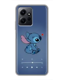 Чехол для Xiaomi Redmi Note 12 с картинкой «Музыкальный Stitch»
