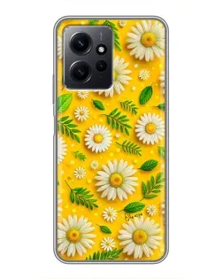 Чохол для Xiaomi Redmi Note 12 з картинкою «Ромашкове сонце»