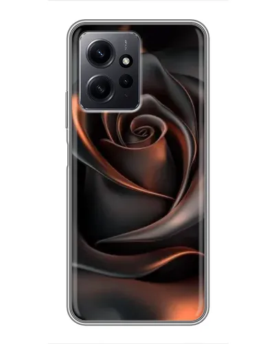 Чохол для Xiaomi Redmi Note 12 з картинкою «Шовкова чорна троянда» Чохол для Xiaomi Redmi Note 12 з картинкою «Шовкова чорна троянда»