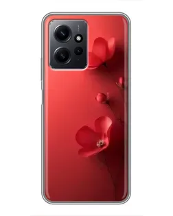 Чохол для Xiaomi Redmi Note 12 з картинкою «Макові суцвіття»