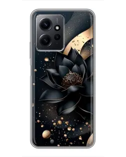 Чохол для Xiaomi Redmi Note 12 з картинкою «Чорний лотос»