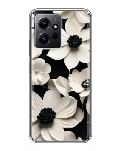 Чохол для Xiaomi Redmi Note 12 з картинкою «Об'ємні білі квіти» Чохол для Xiaomi Redmi Note 12 з картинкою «Об'ємні білі квіти»