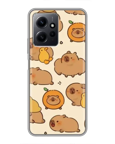 Чехол для Xiaomi Redmi Note 12 с картинкой «Капибары с апельсинами» Чехол для Xiaomi Redmi Note 12 с картинкой «Капибары с апельсинами»