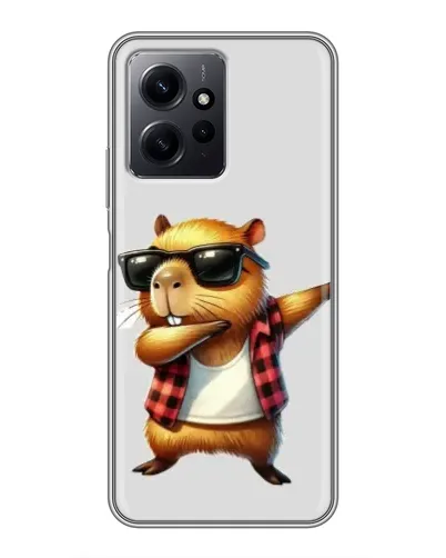 Чехол для Xiaomi Redmi Note 12 с картинкой «Капибара рэпер даб» Чехол для Xiaomi Redmi Note 12 с картинкой «Капибара рэпер даб»