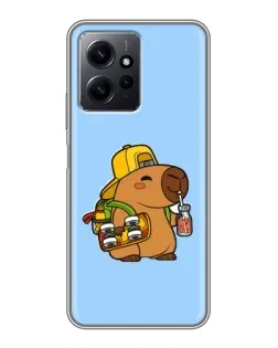 Чехол для Xiaomi Redmi Note 12 с картинкой «Капибара на скейте» Чехол для Xiaomi Redmi Note 12 с картинкой «Капибара на скейте»