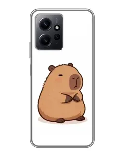 Чехол для Xiaomi Redmi Note 12 с картинкой «Толстенькая капибара» Чехол для Xiaomi Redmi Note 12 с картинкой «Толстенькая капибара»