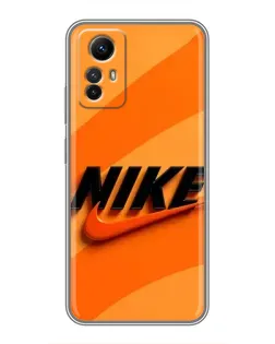Чехол для Xiaomi Redmi Note 12s с картинкой «Оранжевый драйв Nike» Чехол для Xiaomi Redmi Note 12s с картинкой «Оранжевый драйв Nike»