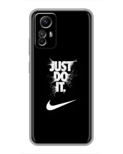 Чехол для Xiaomi Redmi Note 12s с картинкой «Текстовый принт Nike» Чехол для Xiaomi Redmi Note 12s с картинкой «Текстовый принт Nike»