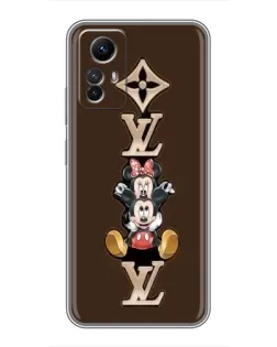 Чехол для Xiaomi Redmi Note 12s с картинкой «LV и Микки Маус» Чехол для Xiaomi Redmi Note 12s с картинкой «LV и Микки Маус»