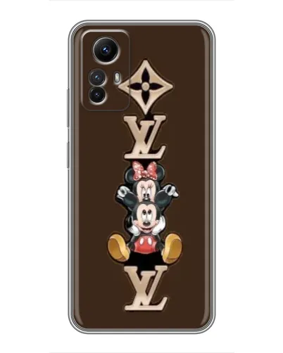 Чехол для Xiaomi Redmi Note 12s с картинкой «LV и Микки Маус» Чехол для Xiaomi Redmi Note 12s с картинкой «LV и Микки Маус»