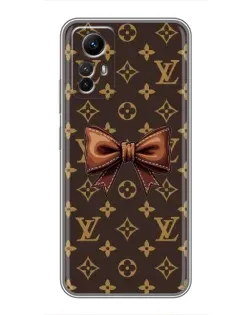 Чехол для Xiaomi Redmi Note 12s с картинкой «LV с бантом» Чехол для Xiaomi Redmi Note 12s с картинкой «LV с бантом»
