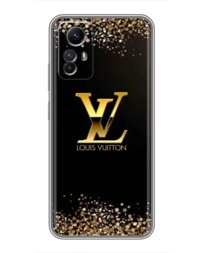 Чехол для Xiaomi Redmi Note 12s с картинкой «LV — золотые искры» Чехол для Xiaomi Redmi Note 12s с картинкой «LV — золотые искры»