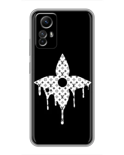 Чехол для Xiaomi Redmi Note 12s с картинкой «Цветочная монограмма» Чехол для Xiaomi Redmi Note 12s с картинкой «Цветочная монограмма»