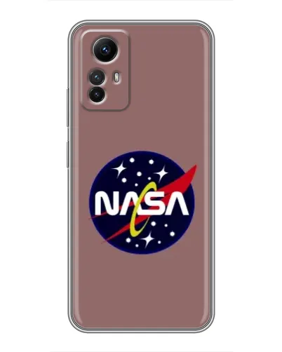 Чехол для Xiaomi Redmi Note 12s с картинкой «NASA — ретро космос» Чехол для Xiaomi Redmi Note 12s с картинкой «NASA — ретро космос»