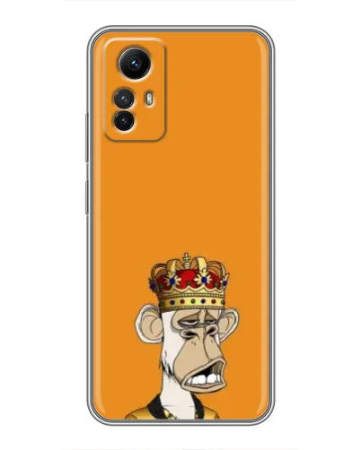 Чехол для Xiaomi Redmi Note 12s с картинкой «Золотая обезьяна Bored Ape»