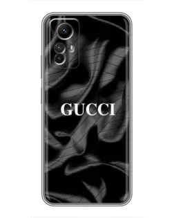 Чехол для Xiaomi Redmi Note 12s с картинкой «Gucci — шелковые волны» Чехол для Xiaomi Redmi Note 12s с картинкой «Gucci — шелковые волны»