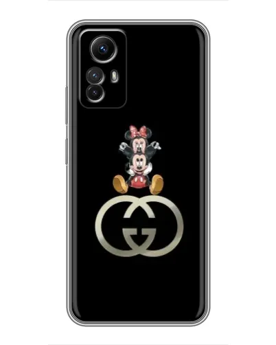 Чехол для Xiaomi Redmi Note 12s с картинкой «Минни Маус на лого» Чехол для Xiaomi Redmi Note 12s с картинкой «Минни Маус на лого»