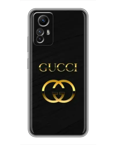 Чехол для Xiaomi Redmi Note 12s с картинкой «Золотой логотип Gucci» Чехол для Xiaomi Redmi Note 12s с картинкой «Золотой логотип Gucci»