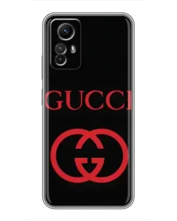 Чехол для Xiaomi Redmi Note 12s с картинкой «Gucci — красный логотип» Чехол для Xiaomi Redmi Note 12s с картинкой «Gucci — красный логотип»