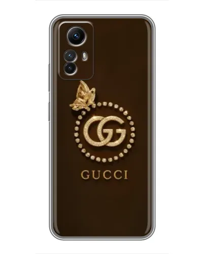 Чехол для Xiaomi Redmi Note 12s с картинкой «Gucci — золотая бабочка» Чехол для Xiaomi Redmi Note 12s с картинкой «Gucci — золотая бабочка»