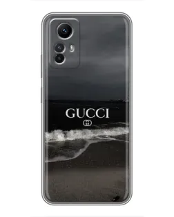 Чехол для Xiaomi Redmi Note 12s с картинкой «Gucci — морской прибой» Чехол для Xiaomi Redmi Note 12s с картинкой «Gucci — морской прибой»