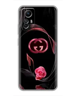 Чехол для Xiaomi Redmi Note 12s с картинкой «Gucci — неоновая роза» Чехол для Xiaomi Redmi Note 12s с картинкой «Gucci — неоновая роза»