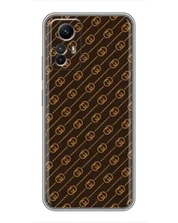 Чехол для Xiaomi Redmi Note 12s с картинкой «Gucci — золотые диагонали» Чехол для Xiaomi Redmi Note 12s с картинкой «Gucci — золотые диагонали»