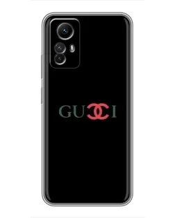 Чехол для Xiaomi Redmi Note 12s с картинкой «Gucci — красный градиент» Чехол для Xiaomi Redmi Note 12s с картинкой «Gucci — красный градиент»