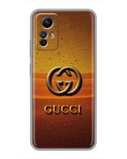 Чехол для Xiaomi Redmi Note 12s с картинкой «Gucci — солнечный градиент» Чехол для Xiaomi Redmi Note 12s с картинкой «Gucci — солнечный градиент»