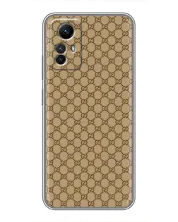 Чехол для Xiaomi Redmi Note 12s с картинкой «Gucci — классический беж» Чехол для Xiaomi Redmi Note 12s с картинкой «Gucci — классический беж»