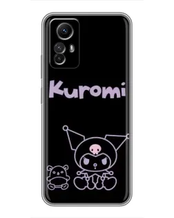 Чехол для Xiaomi Redmi Note 12s с картинкой «Kuromi — черный минимализм» Чехол для Xiaomi Redmi Note 12s с картинкой «Kuromi — черный минимализм»