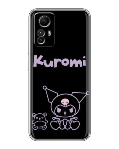 Чехол для Xiaomi Redmi Note 12s с картинкой «Kuromi — черный минимализм» Чехол для Xiaomi Redmi Note 12s с картинкой «Kuromi — черный минимализм»