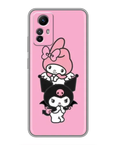 Чехол для Xiaomi Redmi Note 12s с картинкой «My Melody и Kuromi» Чехол для Xiaomi Redmi Note 12s с картинкой «My Melody и Kuromi»
