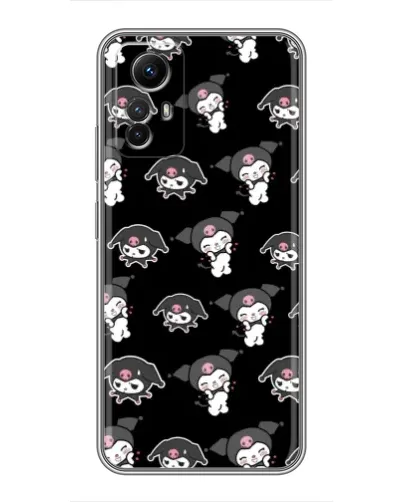 Чехол для Xiaomi Redmi Note 12s с картинкой «Черный паттерн Kuromi» Чехол для Xiaomi Redmi Note 12s с картинкой «Черный паттерн Kuromi»