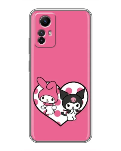 Чехол для Xiaomi Redmi Note 12s с картинкой «Kuromi и My Melody» Чехол для Xiaomi Redmi Note 12s с картинкой «Kuromi и My Melody»