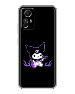 Чехол для Xiaomi Redmi Note 12s с картинкой «Электрическая Kuromi» Чехол для Xiaomi Redmi Note 12s с картинкой «Электрическая Kuromi»
