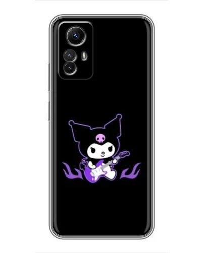 Чехол для Xiaomi Redmi Note 12s с картинкой «Электрическая Kuromi» Чехол для Xiaomi Redmi Note 12s с картинкой «Электрическая Kuromi»