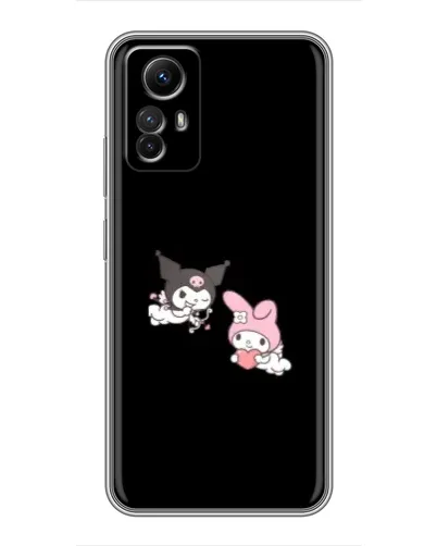 Чехол для Xiaomi Redmi Note 12s с картинкой «My Melody и Kuromi» Чехол для Xiaomi Redmi Note 12s с картинкой «My Melody и Kuromi»