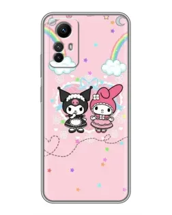 Чехол для Xiaomi Redmi Note 12s с картинкой «My Melody и Kuromi» Чехол для Xiaomi Redmi Note 12s с картинкой «My Melody и Kuromi»